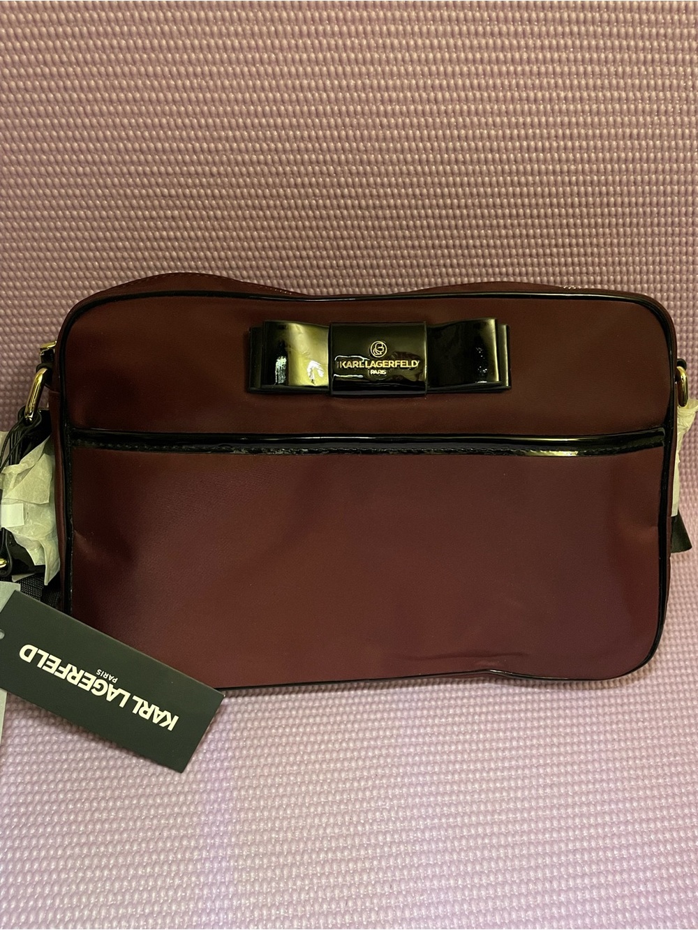 Karl Lagerfeld Paris Penny Messenger Bag